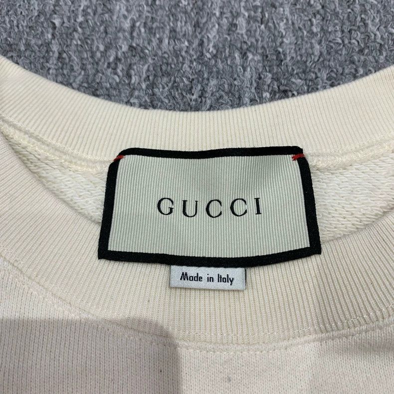 Gucci Gucci Cream Double G Sweatshirt-dmc Size US XS / EU 42 / 0 - 6 Thumbnail
