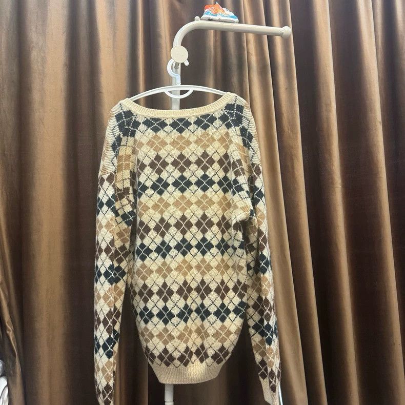 Gucci Gucci Argyle Wool Alpaca Sweater-dmc Size US XL / EU 56 / 4 - 4 Thumbnail