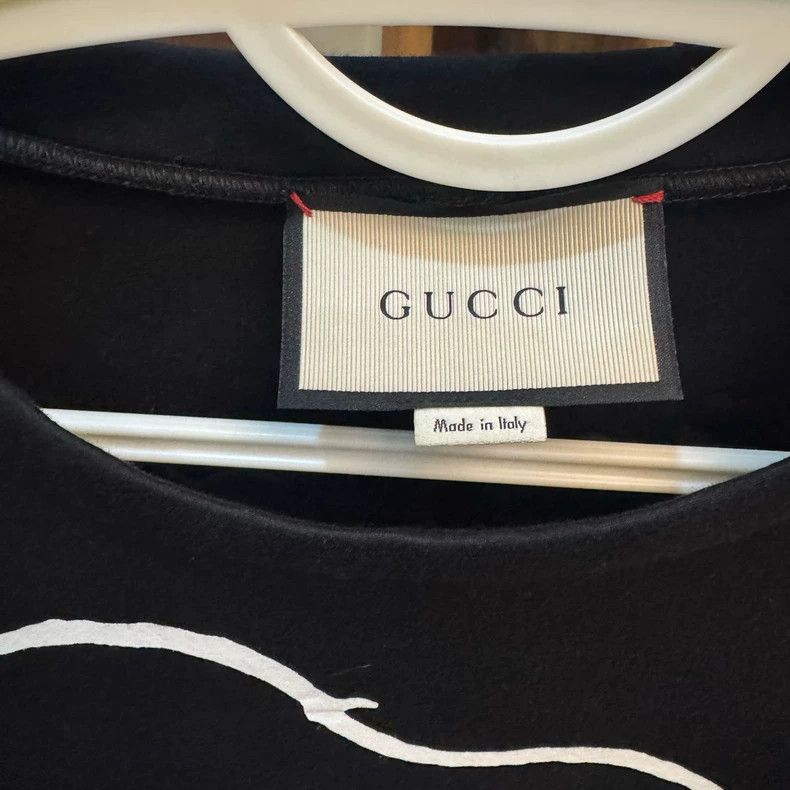 Gucci Gucci Black Cotton Sweatshirt with Snoopy Design-dmc Size US XS / EU 42 / 0 - 2 Thumbnail