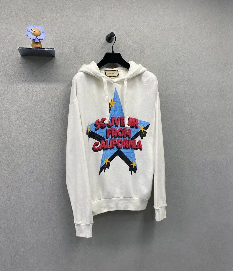 Gucci Gucci Letter Star Print Hoodie-dmc Size US XS / EU 42 / 0 - 3 Thumbnail