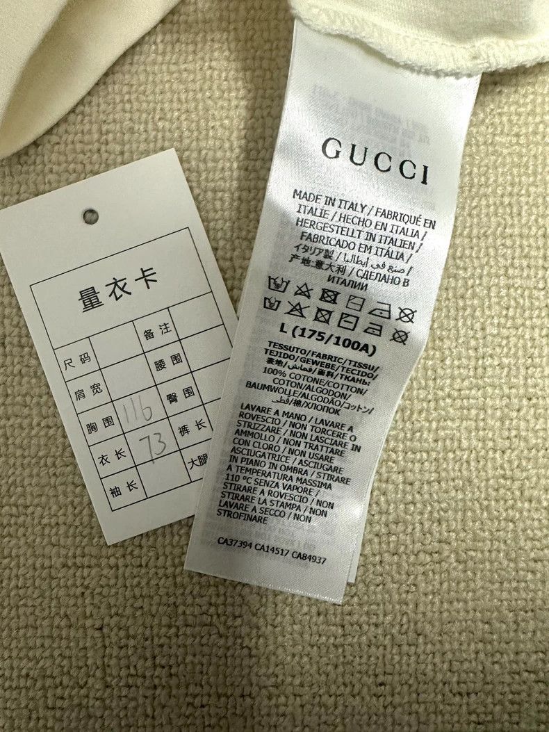 Gucci Gucci SS21 Prodige d'Amour T-Shirt-dmc Size US L / EU 52-54 / 3 - 5 Thumbnail