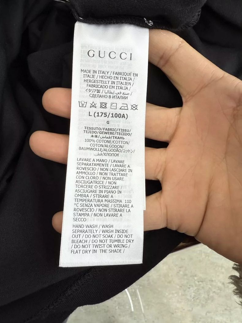 Gucci Gucci Short Sleeve Tee with Lightning Design-dmc Size US M / EU 48-50 / 2 - 7 Thumbnail