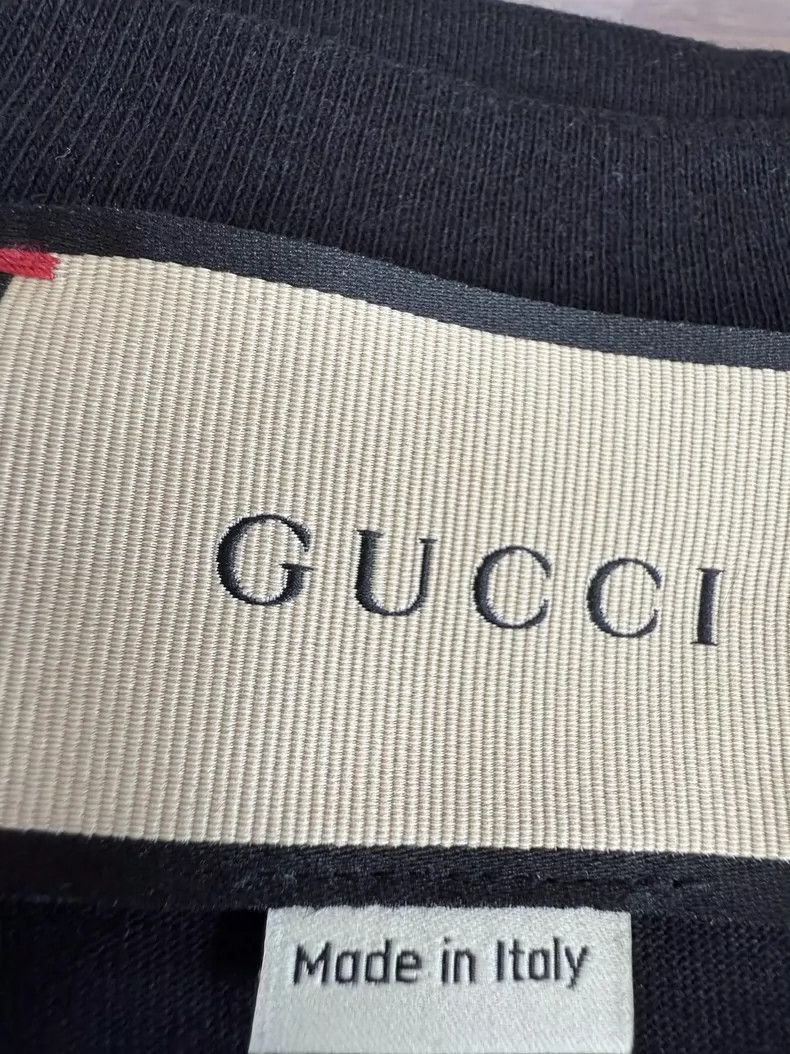 Gucci Gucci Short Sleeve Tee with Lightning Design-dmc Size US M / EU 48-50 / 2 - 6 Thumbnail