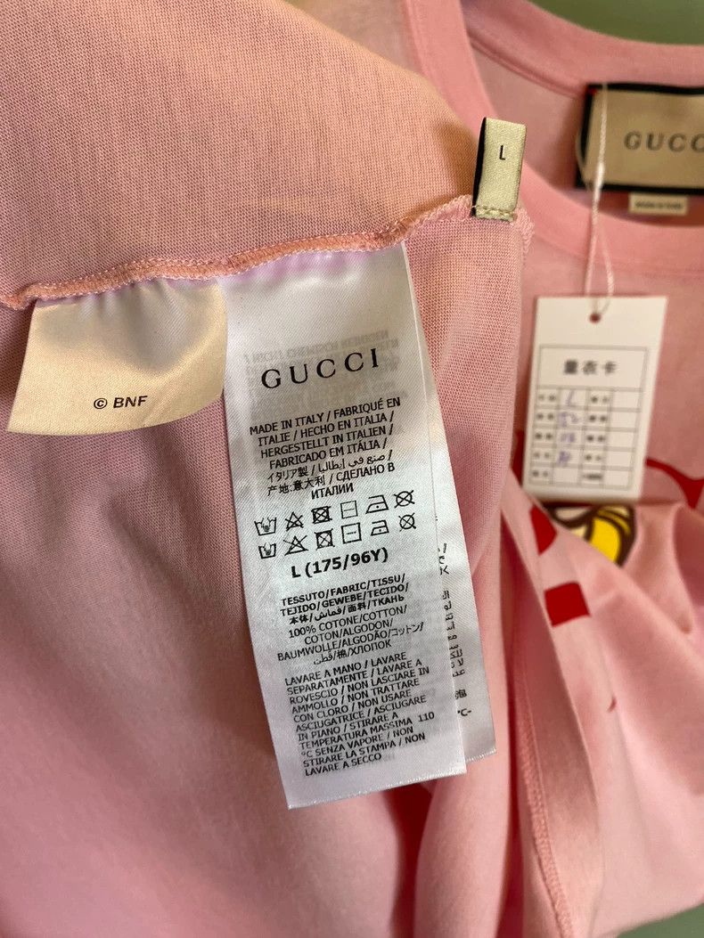 Gucci Gucci Cat Banana Graphic Short Sleeve Tee-dmc Size US M / EU 48-50 / 2 - 5 Thumbnail