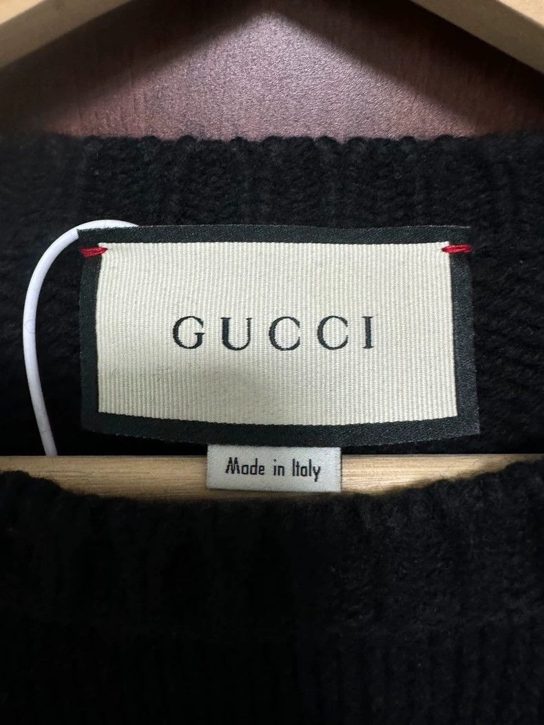Gucci Gucci Black Red Blue Striped Sweater-dmc Size US S / EU 44-46 / 1 - 3 Thumbnail