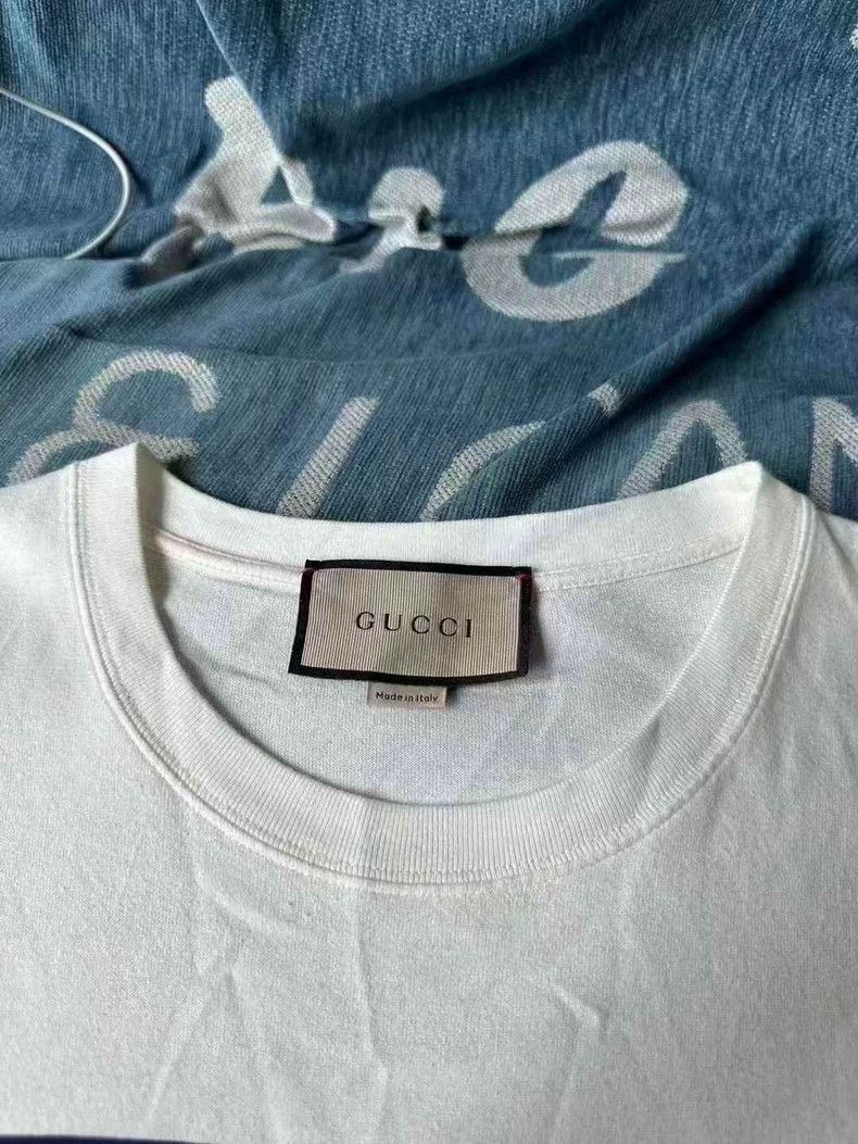 Gucci Gucci Striped Logo Short Sleeve Shirt-dmc Size US XS / EU 42 / 0 - 2 Thumbnail