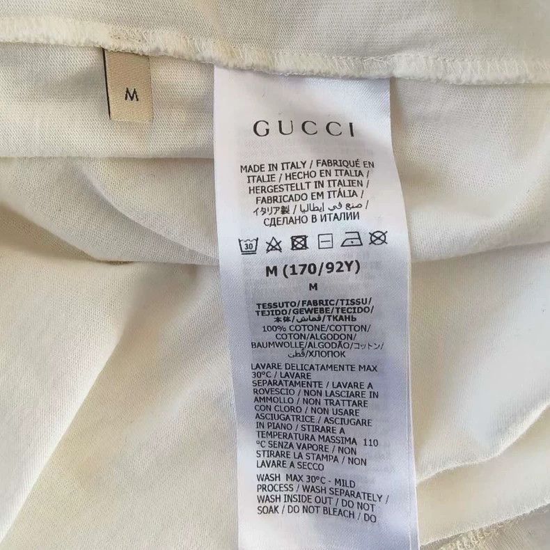Gucci Gucci Cartoon Logo Short Sleeve T-Shirt-dmc Size US M / EU 48-50 / 2 - 6 Thumbnail