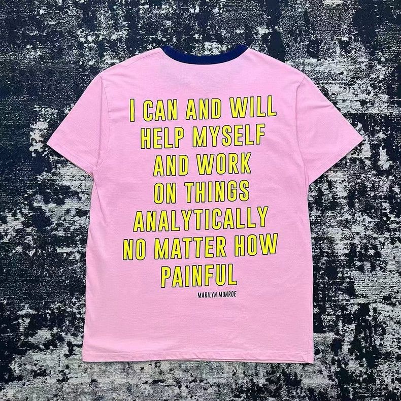 Gucci Pink Cat Print Short Sleeve T-Shirt-dmc Size US M / EU 48-50 / 2 - 2 Thumbnail