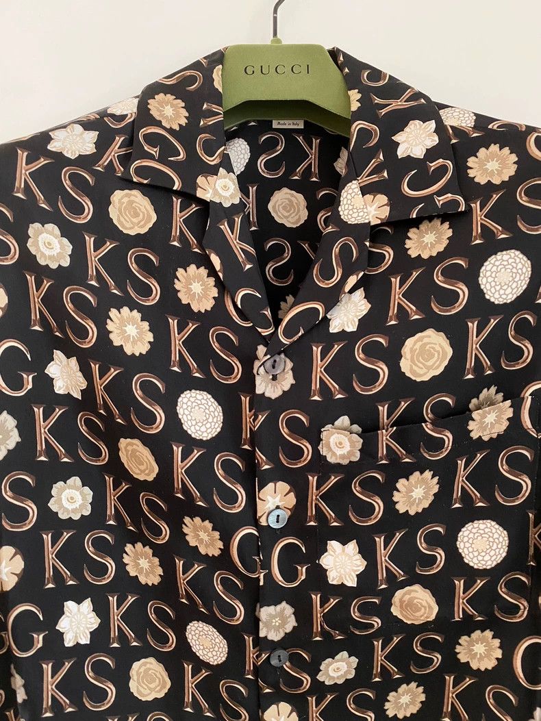Gucci Gucci Pattern Short Sleeve Shirt-dmc Size US M / EU 48-50 / 2 - 3 Thumbnail