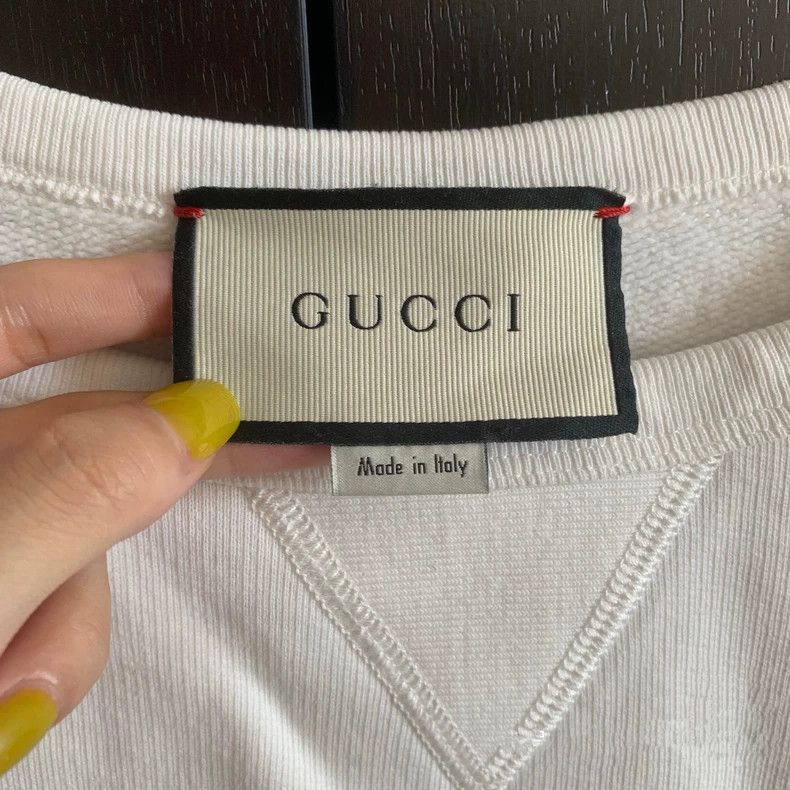 Gucci Gucci Logo Sweatshirt in Size M-dmc Size US M / EU 48-50 / 2 - 2 Thumbnail