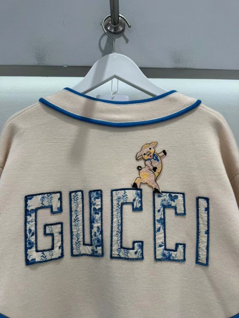 Gucci Gucci Cardigan with Blue Stripes-dmc Size US M / EU 48-50 / 2 - 3 Thumbnail