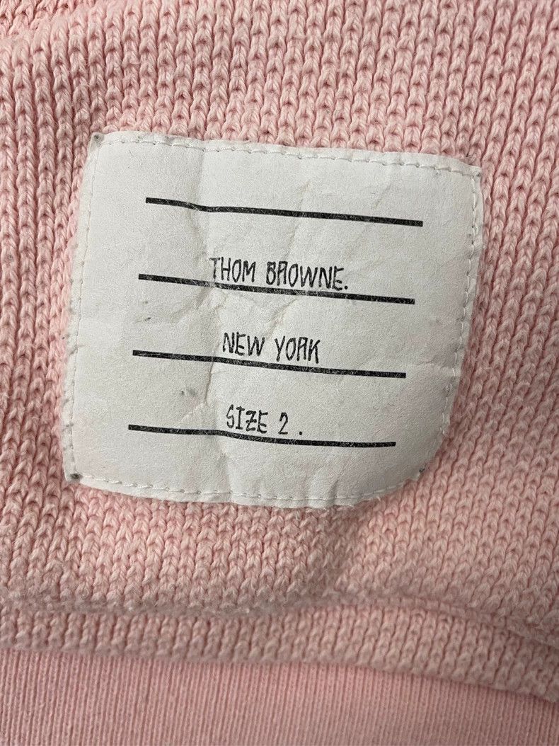 Thom Browne Thom Browne Pink Hooded Sweatshirt-dmc Size US S / EU 44-46 / 1 - 5 Thumbnail