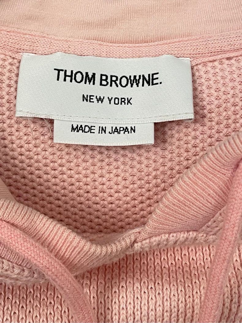 Thom Browne Thom Browne Pink Hooded Sweatshirt-dmc Size US S / EU 44-46 / 1 - 6 Thumbnail