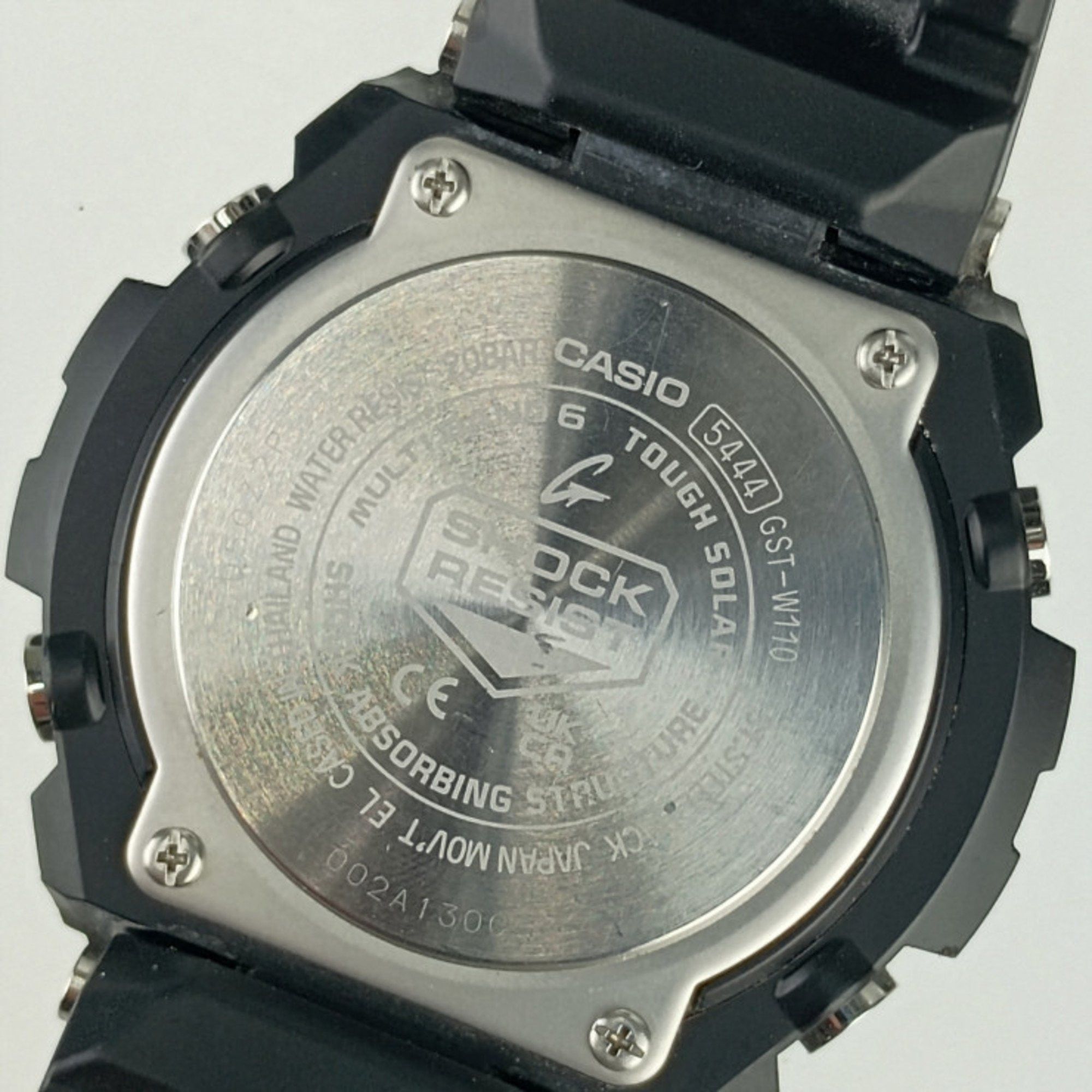 Casio Casio Watch Mid Size Series GST-W310-1AJF Silver Black Stainless Steel Resin Men's Analog Digital Solar Radio Size ONE SIZE - 9 Thumbnail