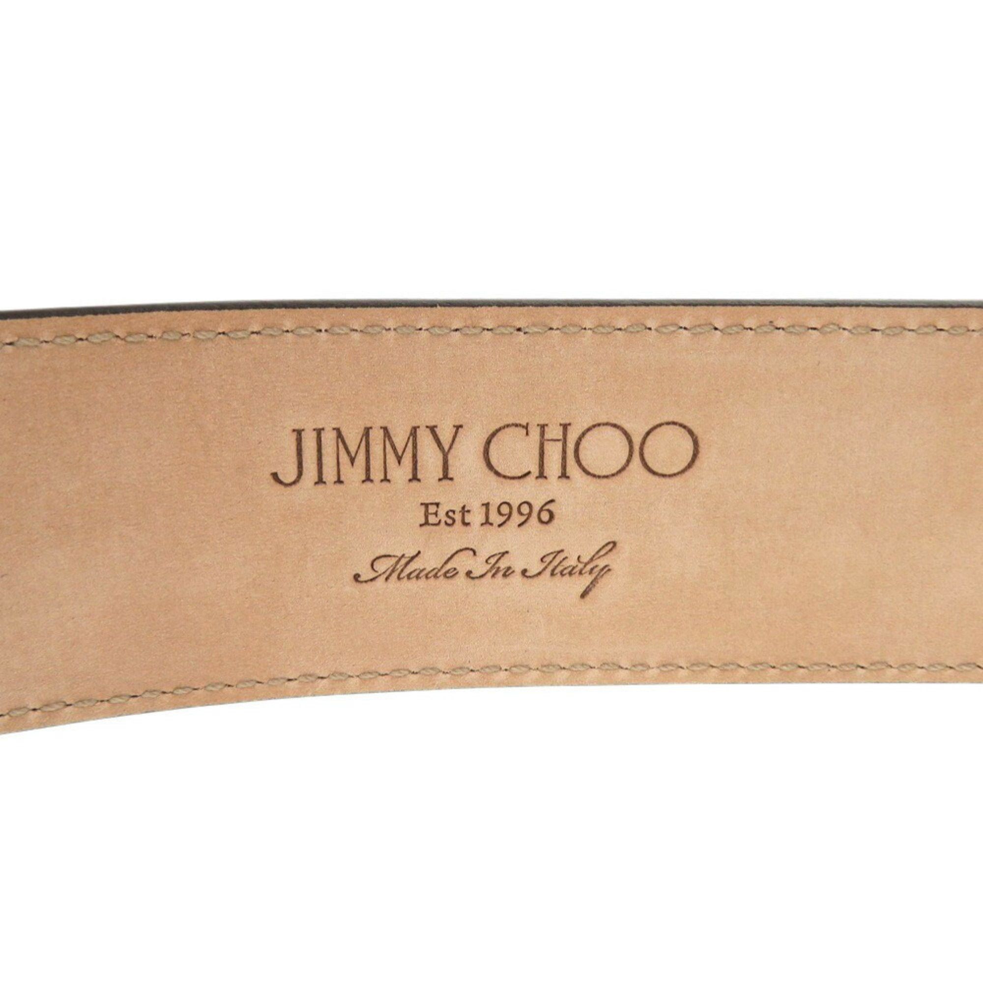 Jimmy Choo Jimmy Choo Star Studs Leather Navy Belt 0458JIMMY CHOO Men's Size ONE SIZE - 5 Thumbnail