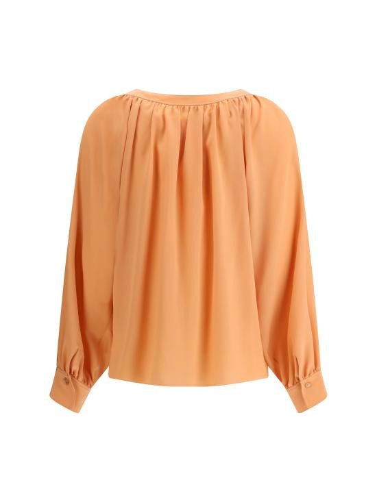 Chloe CHLOE Women Shirts CH25UHT62125 266 PINK Size XS / US 0-2 / IT 36-38 - 2 Thumbnail