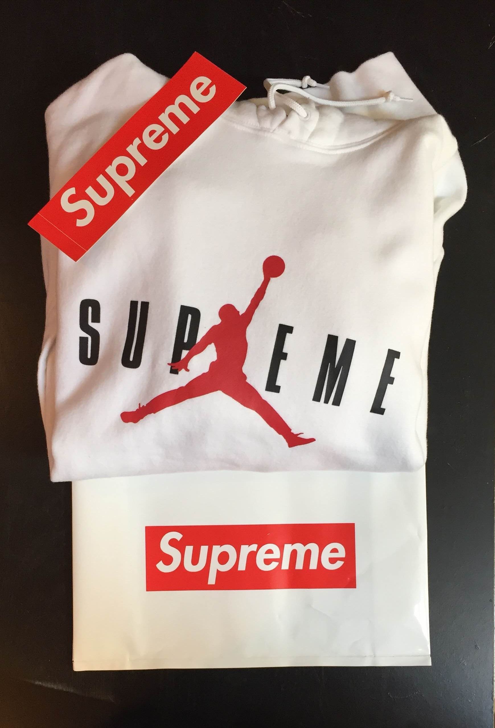Supreme X Jordan Hoodie | Grailed Supreme X Jordan Hoodie | Grailed