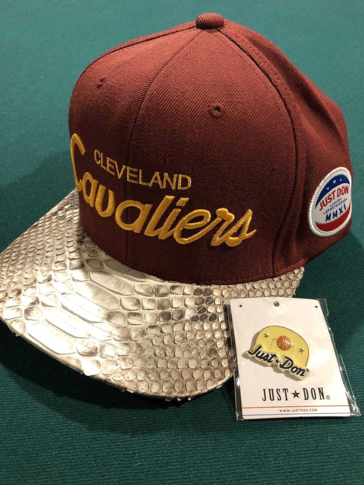 RSVPギャラリー キャップ NBA パイソン キャバリアーズ JUSTDON 2025年