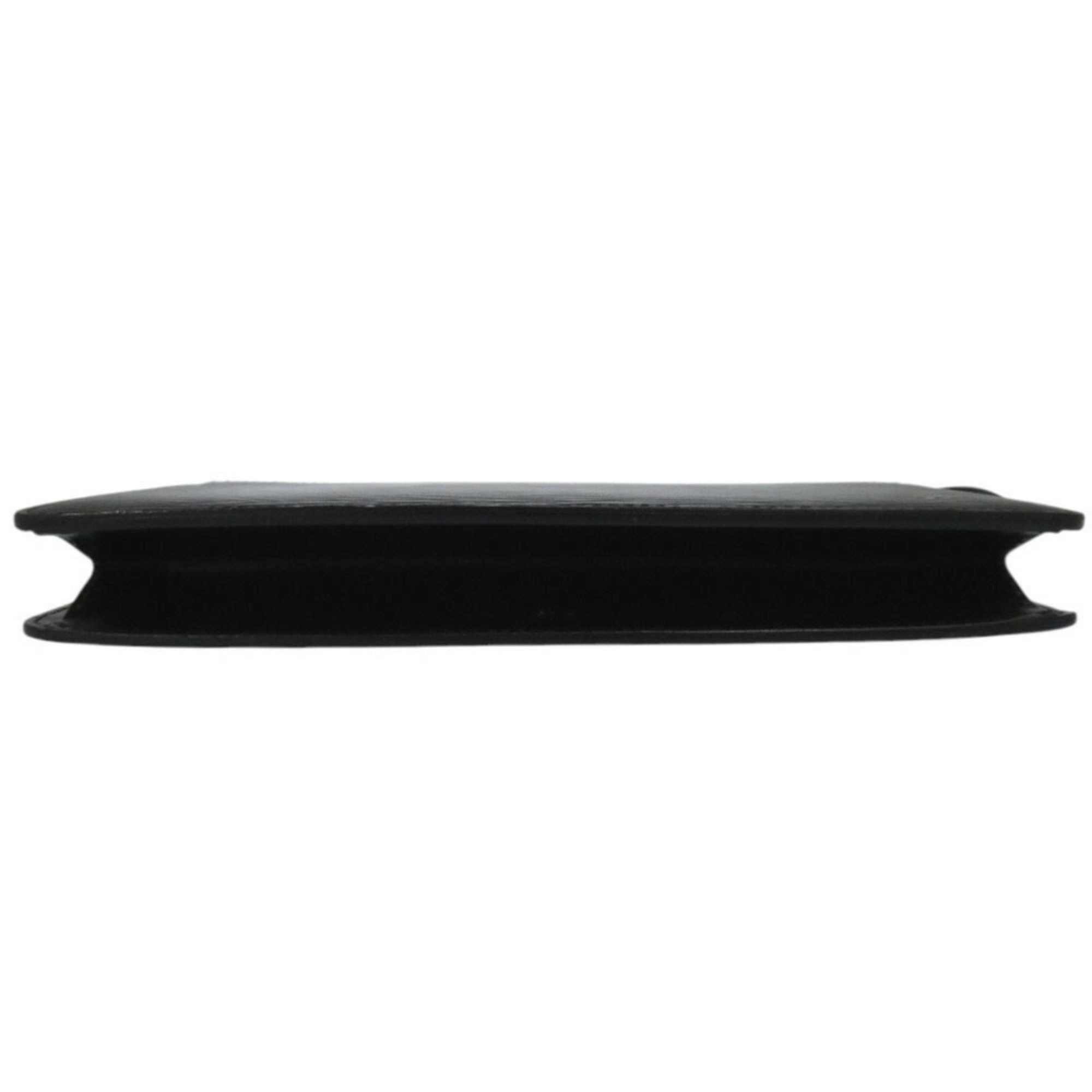 Louis Vuitton Louis Vuitton Pochette Homme Epi M52522 Leather Noir Clutch Bag Second 0454LOUIS VUITTON Men's Size ONE SIZE - 4 Thumbnail