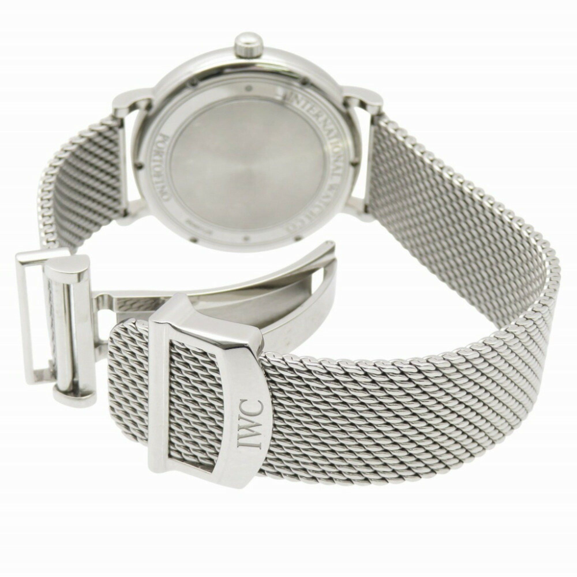 IWC Schaffhausen IWC Portofino IWIW356505 Automatic Watch Stainless Steel Silver Dial 1444 International Company Men's Size ONE SIZE - 6 Thumbnail