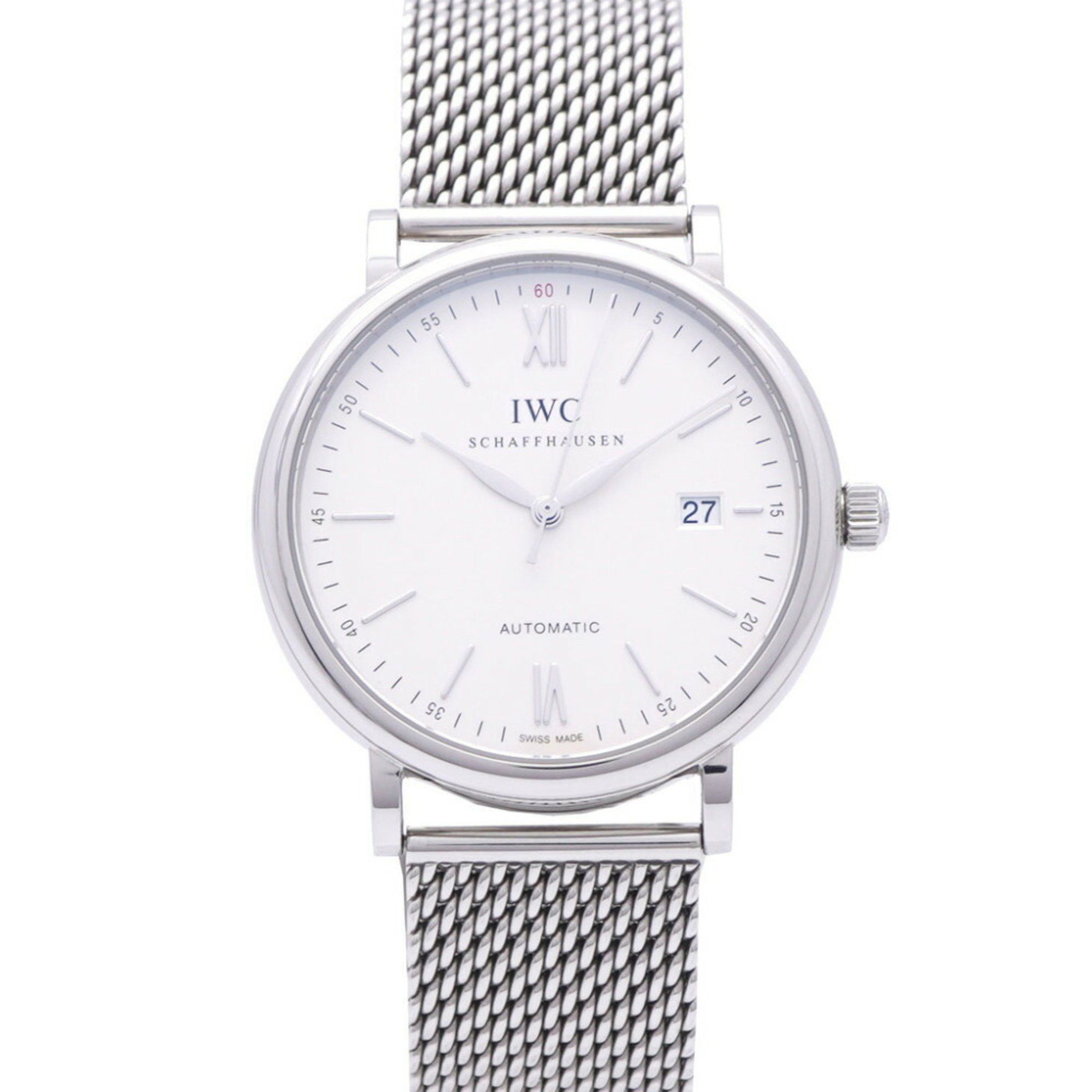 IWC Schaffhausen IWC Portofino IWIW356505 Automatic Watch Stainless Steel Silver Dial 1444 International Company Men's Size ONE SIZE - 2 Thumbnail