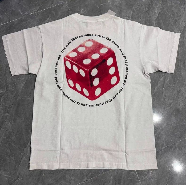 Saint Michael Saint Michael Red Dice Graphic T-Shirt-dmc Size US S / EU 44-46 / 1 - 2 Thumbnail