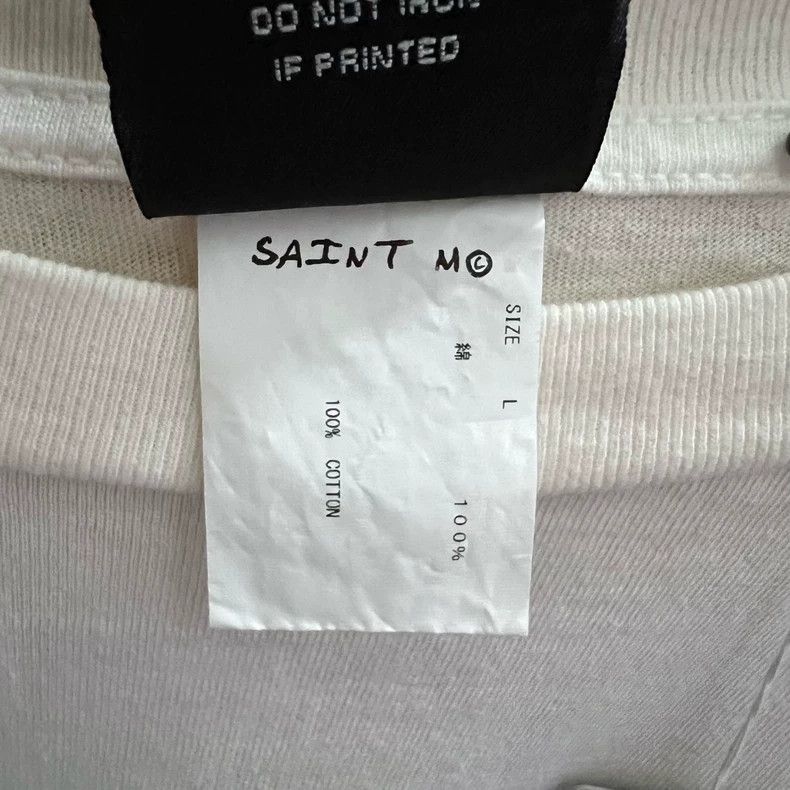 Saint Michael Saint Michael Long Sleeve Print Shirt-dmc Size US S / EU 44-46 / 1 - 4 Thumbnail