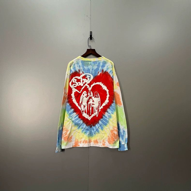 Saint Michael Saint Michael Tie-Dye Long Sleeve Shirt-dmc Size US S / EU 44-46 / 1 - 2 Thumbnail