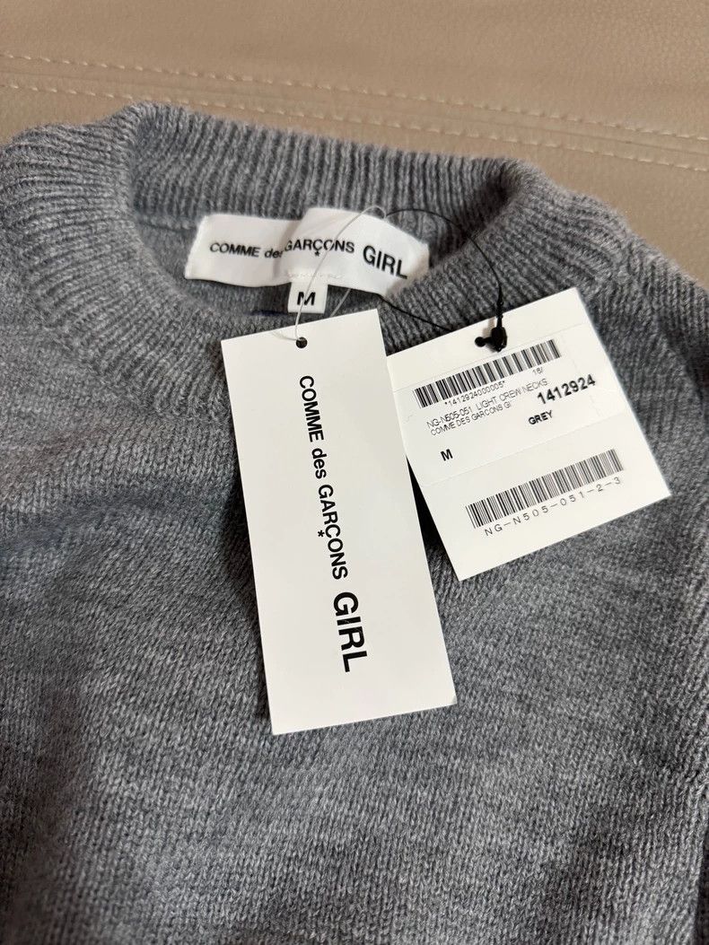 Comme des Garcons Comme des Garcons Girl Grey Knit Cape-dmc Size US M / EU 48-50 / 2 - 3 Thumbnail