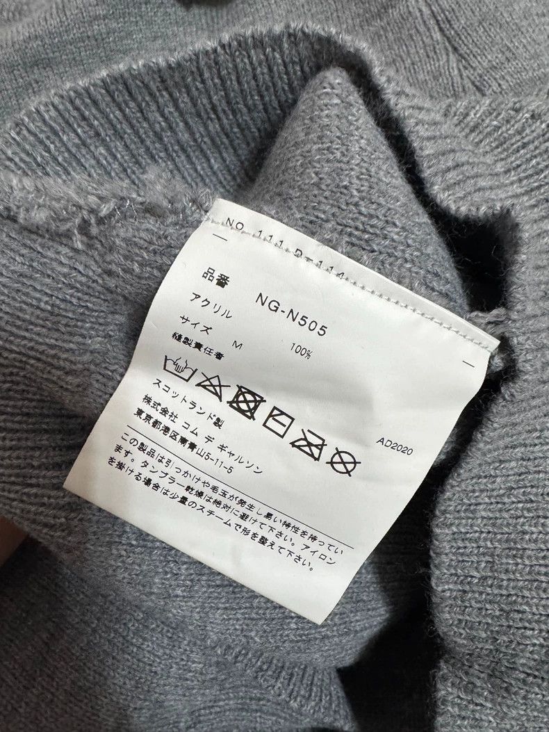 Comme des Garcons Comme des Garcons Girl Grey Knit Cape-dmc Size US M / EU 48-50 / 2 - 6 Thumbnail