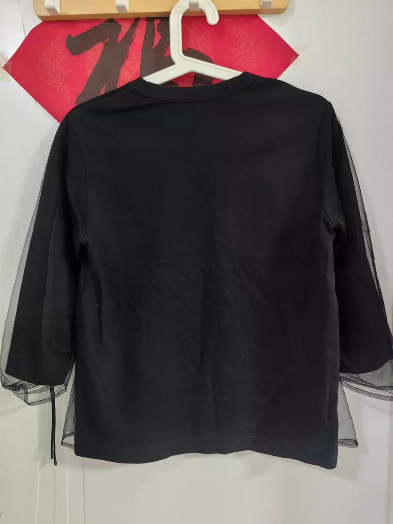 Comme des Garcons Black Sheer Sleeve Top from Comme des Garcons-dmc Size US M / EU 48-50 / 2 - 2 Thumbnail