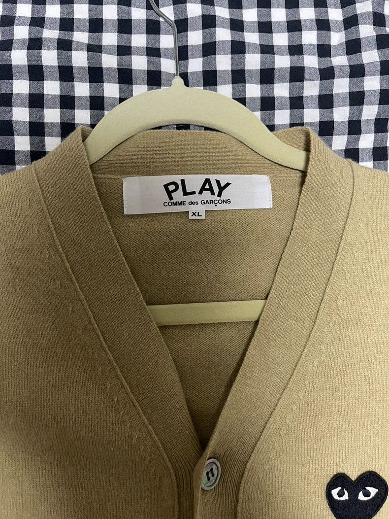 Comme des Garcons Beige Wool Cardigan for Men-dmc Size US XL / EU 56 / 4 - 3 Thumbnail