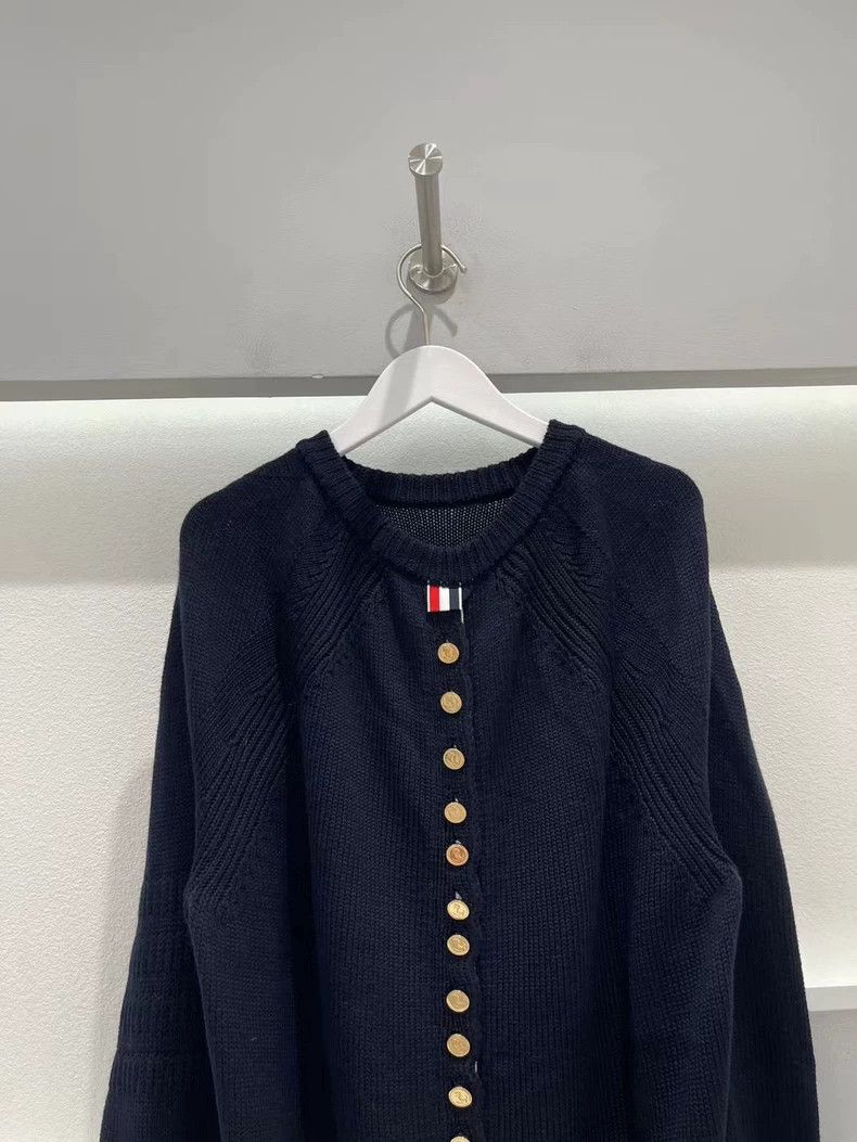 Thom Browne Thom Browne Deep Blue Cardigan Sweater-dmc Size US M / EU 48-50 / 2 - 3 Thumbnail