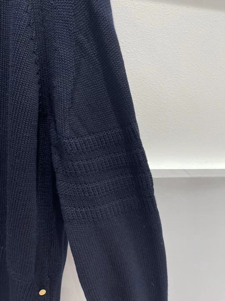 Thom Browne Thom Browne Deep Blue Cardigan Sweater-dmc Size US M / EU 48-50 / 2 - 5 Thumbnail