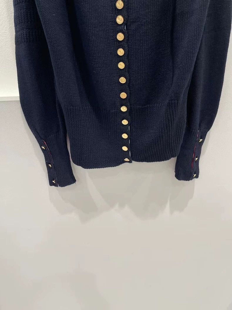 Thom Browne Thom Browne Deep Blue Cardigan Sweater-dmc Size US M / EU 48-50 / 2 - 4 Thumbnail