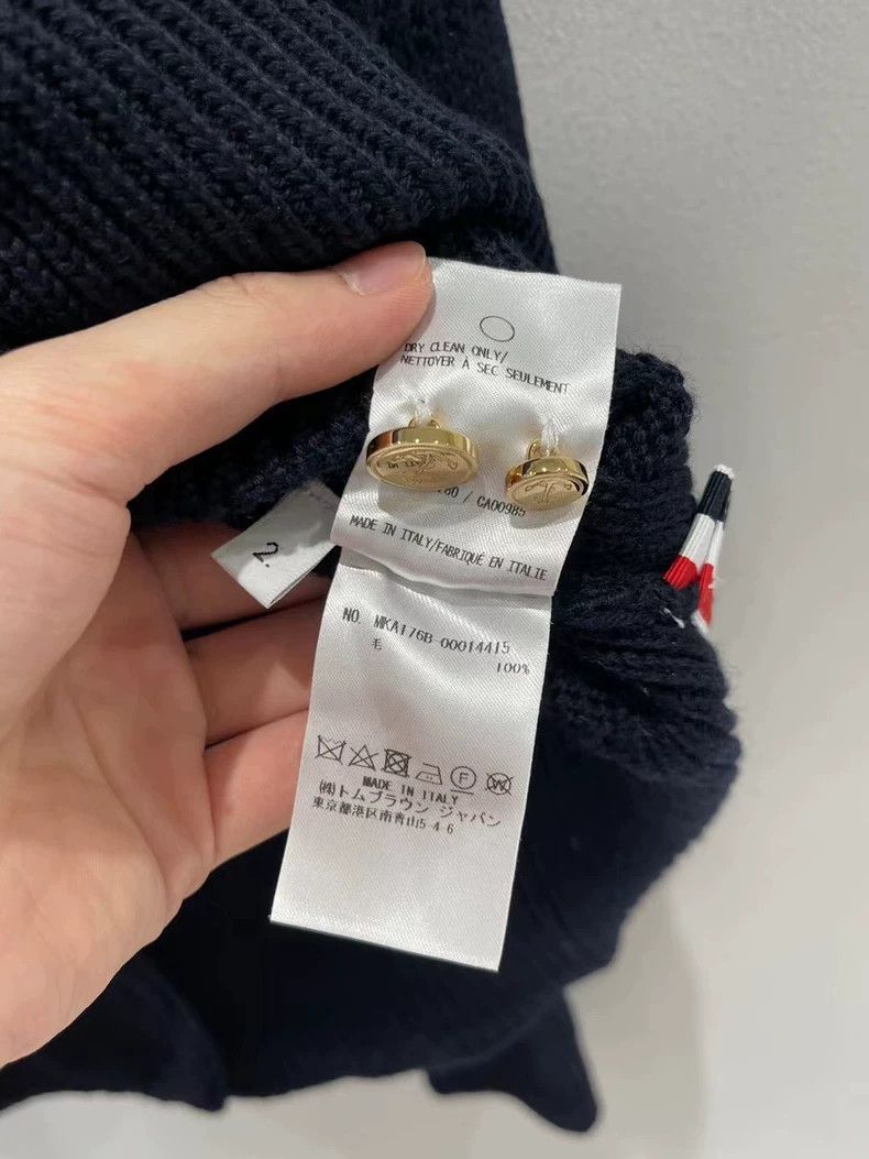 Thom Browne Thom Browne Deep Blue Cardigan Sweater-dmc Size US M / EU 48-50 / 2 - 7 Thumbnail
