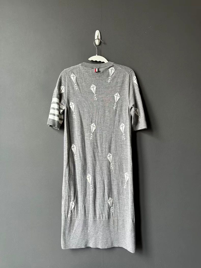 Thom Browne Thom Browne Gray Kite Wool Dress-dmc Size US M / EU 48-50 / 2 - 2 Thumbnail
