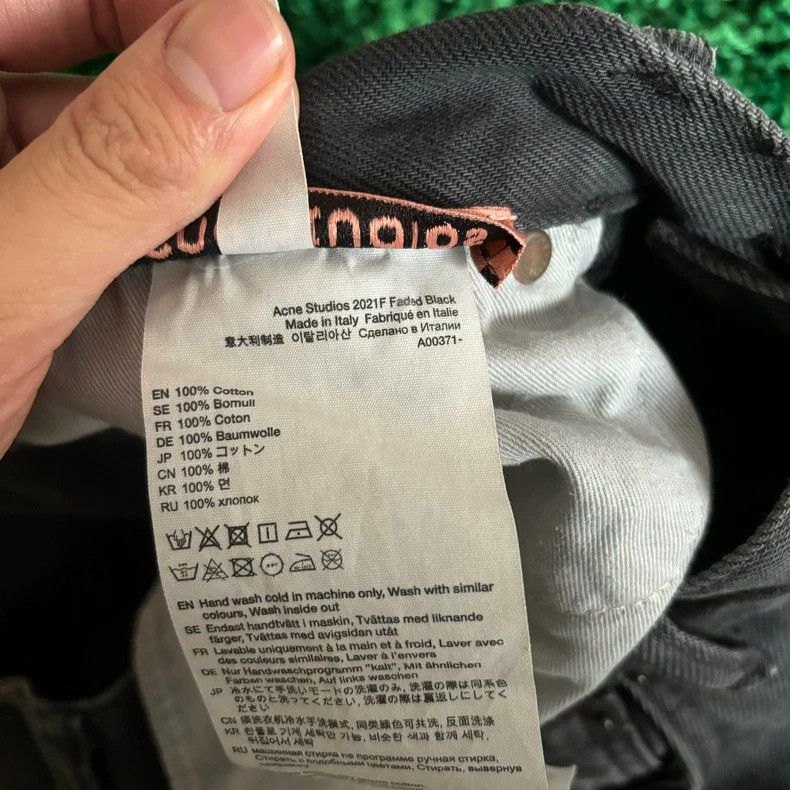 Acne Studios Faded Black Acne Studios Denim Pants-dmc Size US 28 / EU 44 - 3 Thumbnail