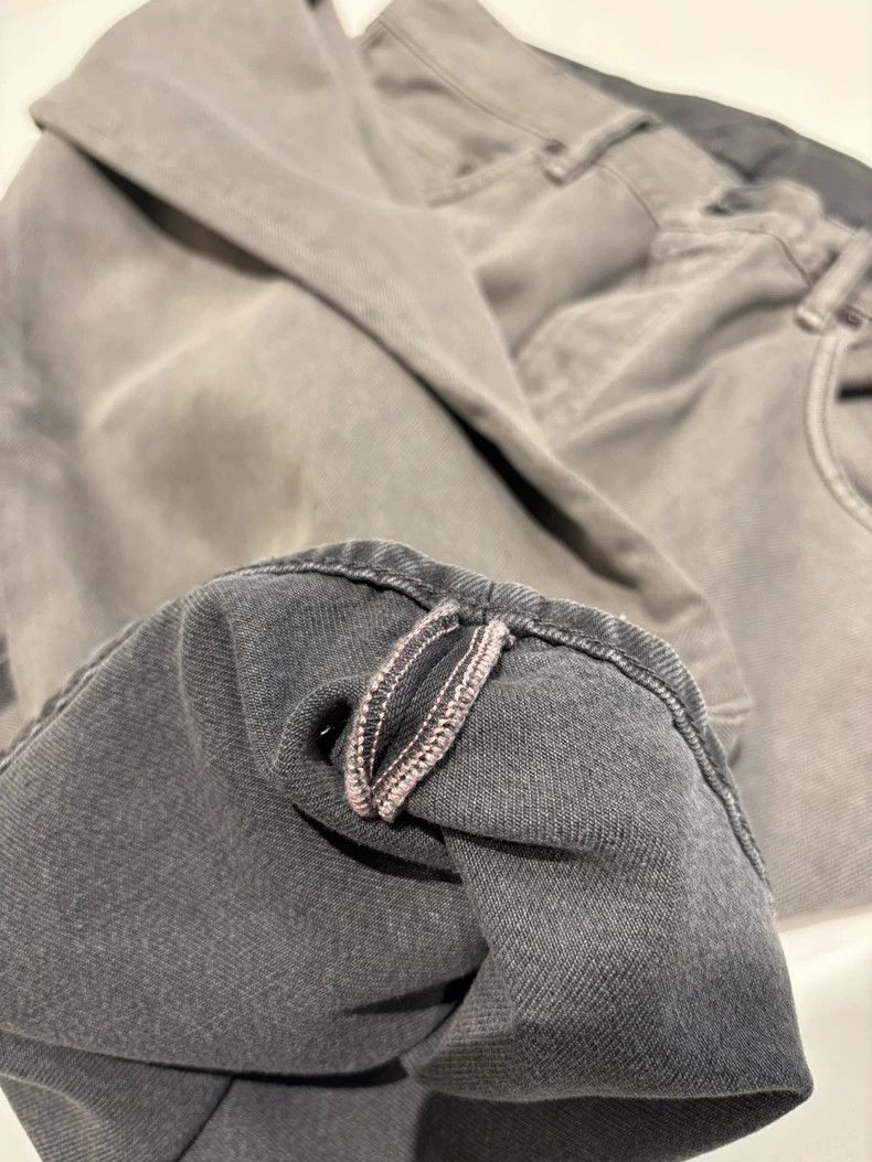 Acne Studios Acne Studios Gray Wide Legged Pants-dmc Size US 32 / EU 48 - 6 Thumbnail
