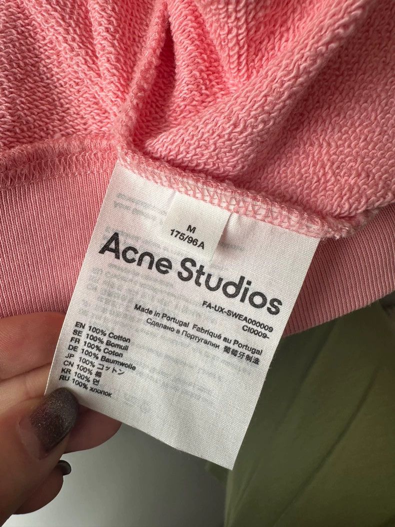 Acne Studios Pink Acne Studios Men’s Hoodie-dmc Size US M / EU 48-50 / 2 - 4 Thumbnail