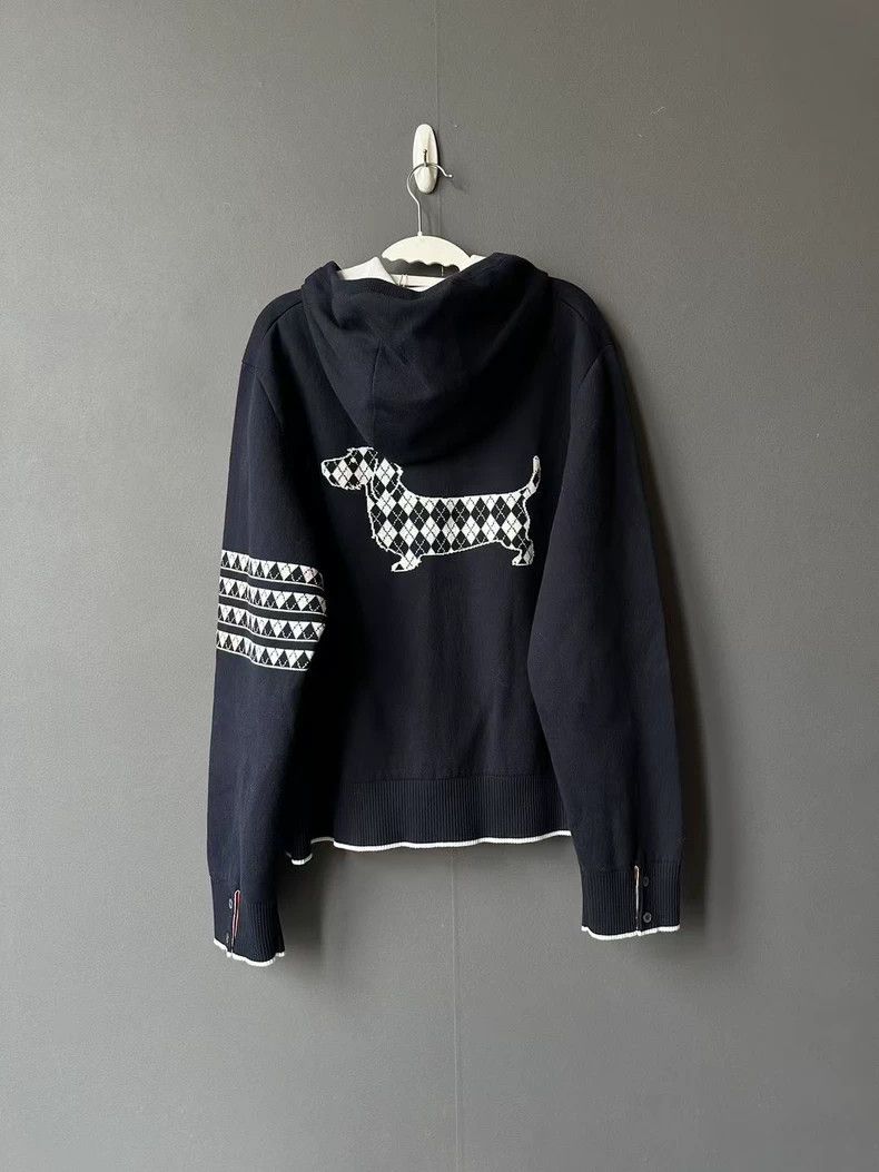 Thom Browne Thom Browne Dog Zip-Up Hoodie-dmc Size US XL / EU 56 / 4 - 2 Thumbnail