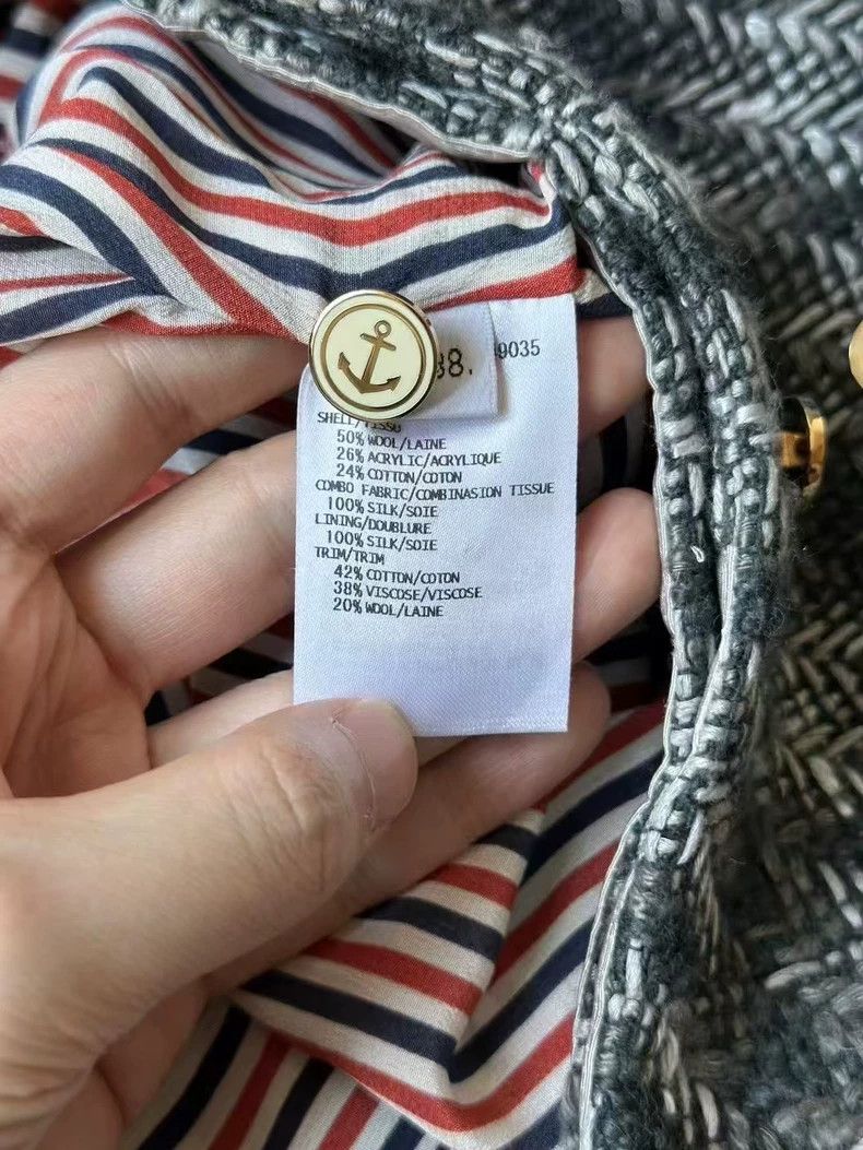 Thom Browne Thom Browne Double-Breasted Woven Skirt-dmc Size US 26 / EU 42 - 3 Thumbnail