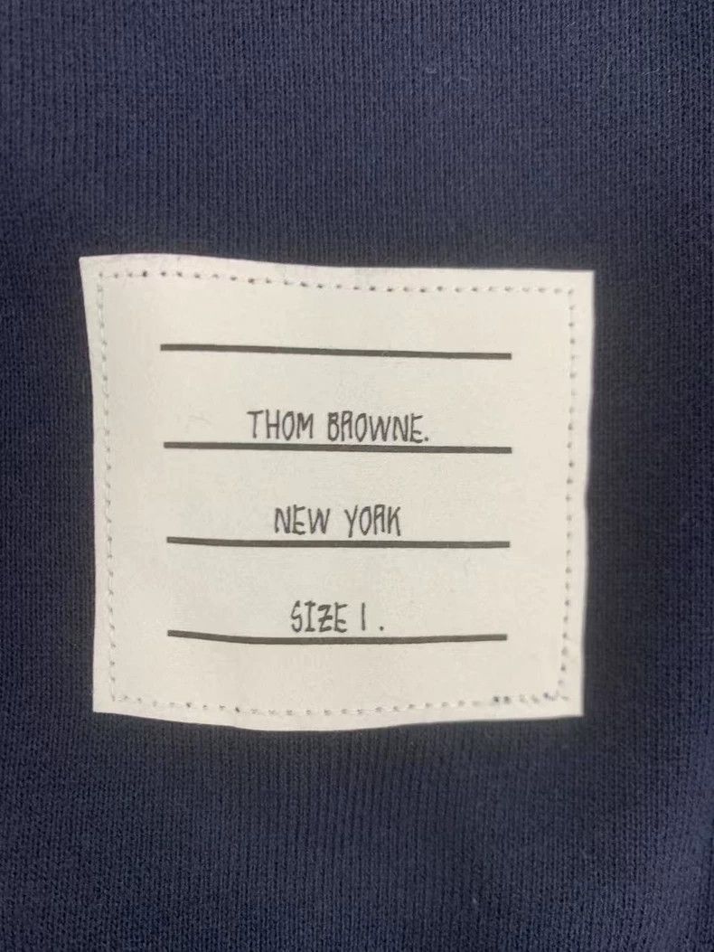 Thom Browne Thom Browne Classic Sweater Navy Blue-dmc Size US M / EU 48-50 / 2 - 6 Thumbnail