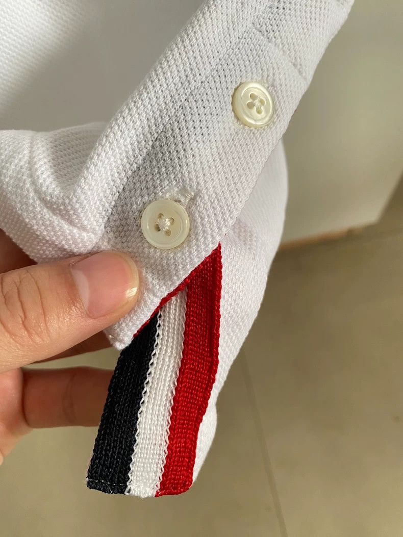 Thom Browne Thom Browne White Short Sleeve T-shirt-dmc Size US M / EU 48-50 / 2 - 9 Thumbnail