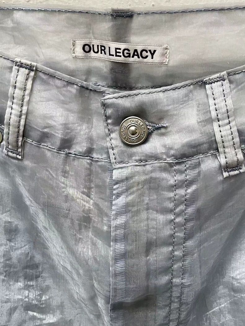 Our Legacy Our Legacy Transparent Denim Pants-dmc Size US 27 - 3 Thumbnail