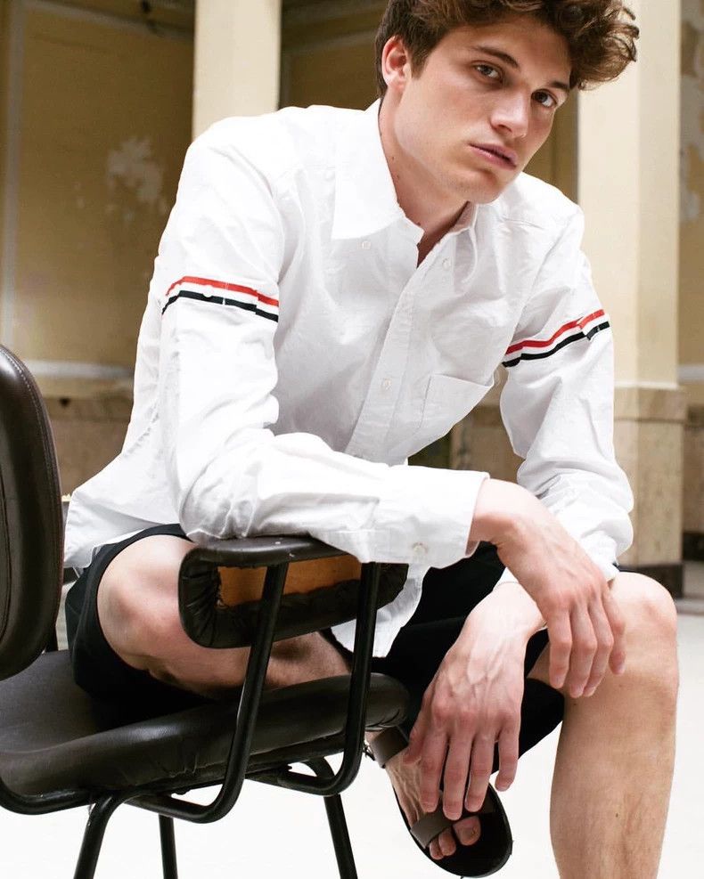 Thom Browne Thom Browne Classic Double-Sleeve Shirt-dmc Size US S / EU 44-46 / 1 - 8 Thumbnail