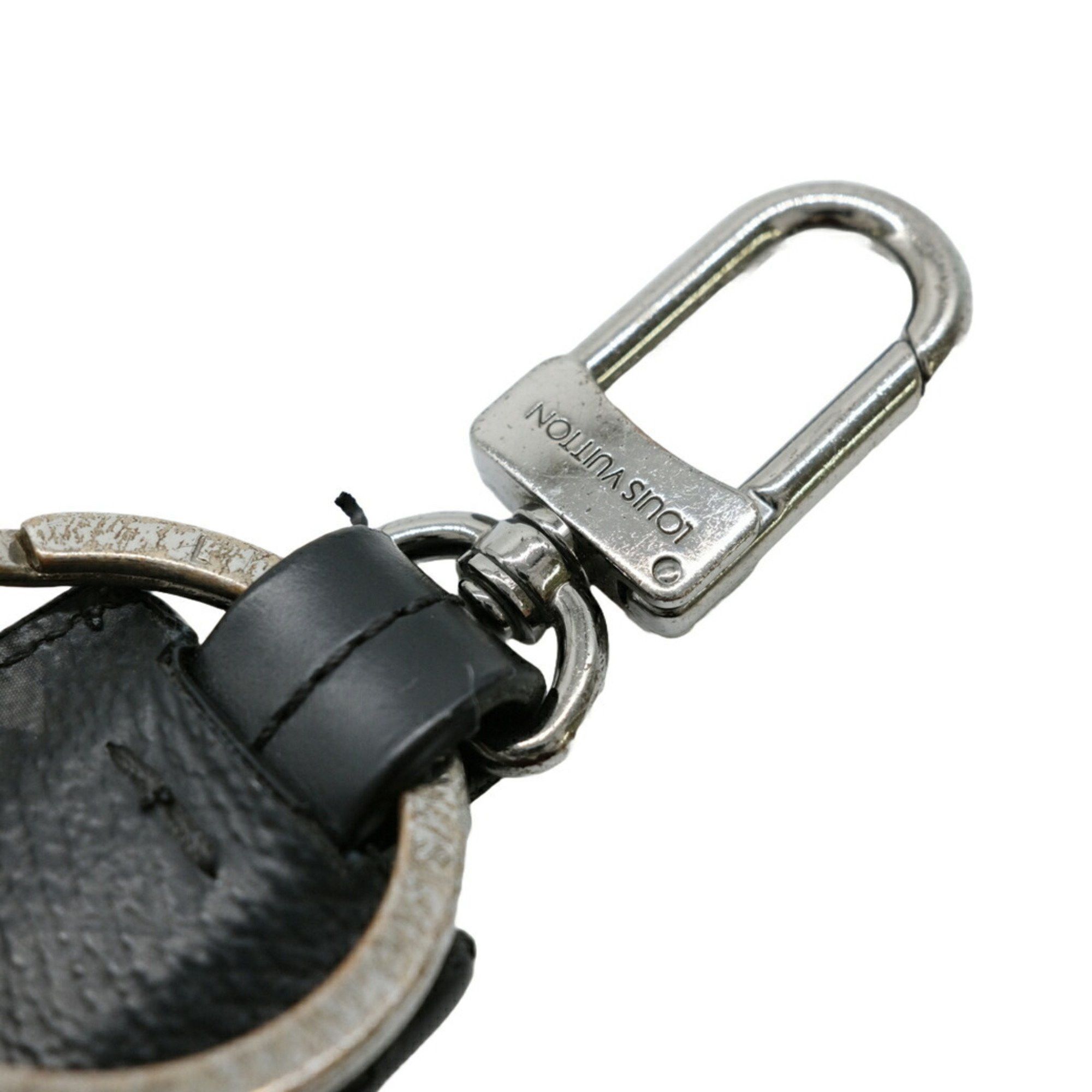Louis Vuitton Louis Vuitton Monogram Eclipse Porte-Cle Cloche Cle Bag Charm Keychain Men's Black M63620 Size ONE SIZE - 7 Thumbnail