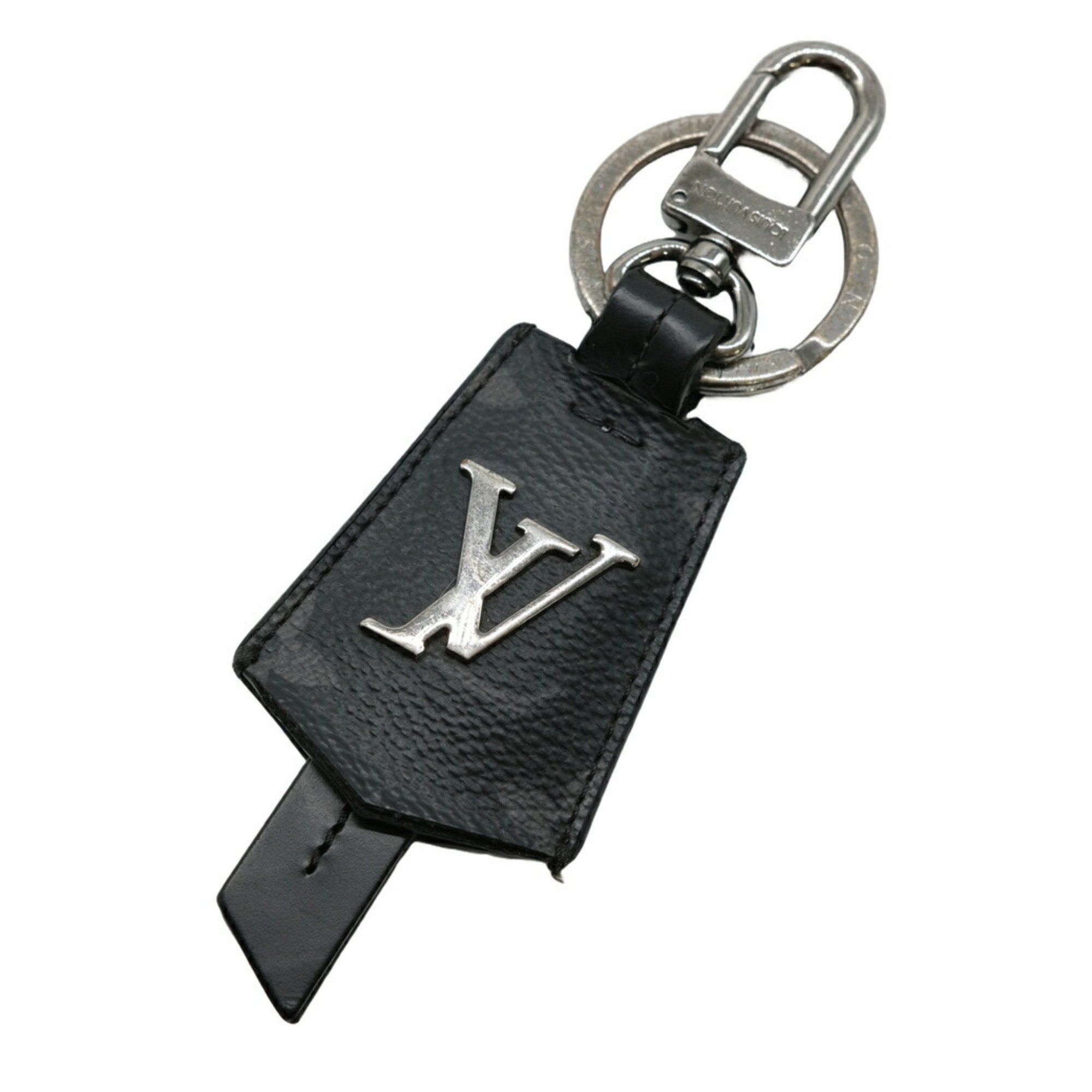 Louis Vuitton Louis Vuitton Monogram Eclipse Porte-Cle Cloche Cle Bag Charm Keychain Men's Black M63620 Size ONE SIZE - 2 Thumbnail