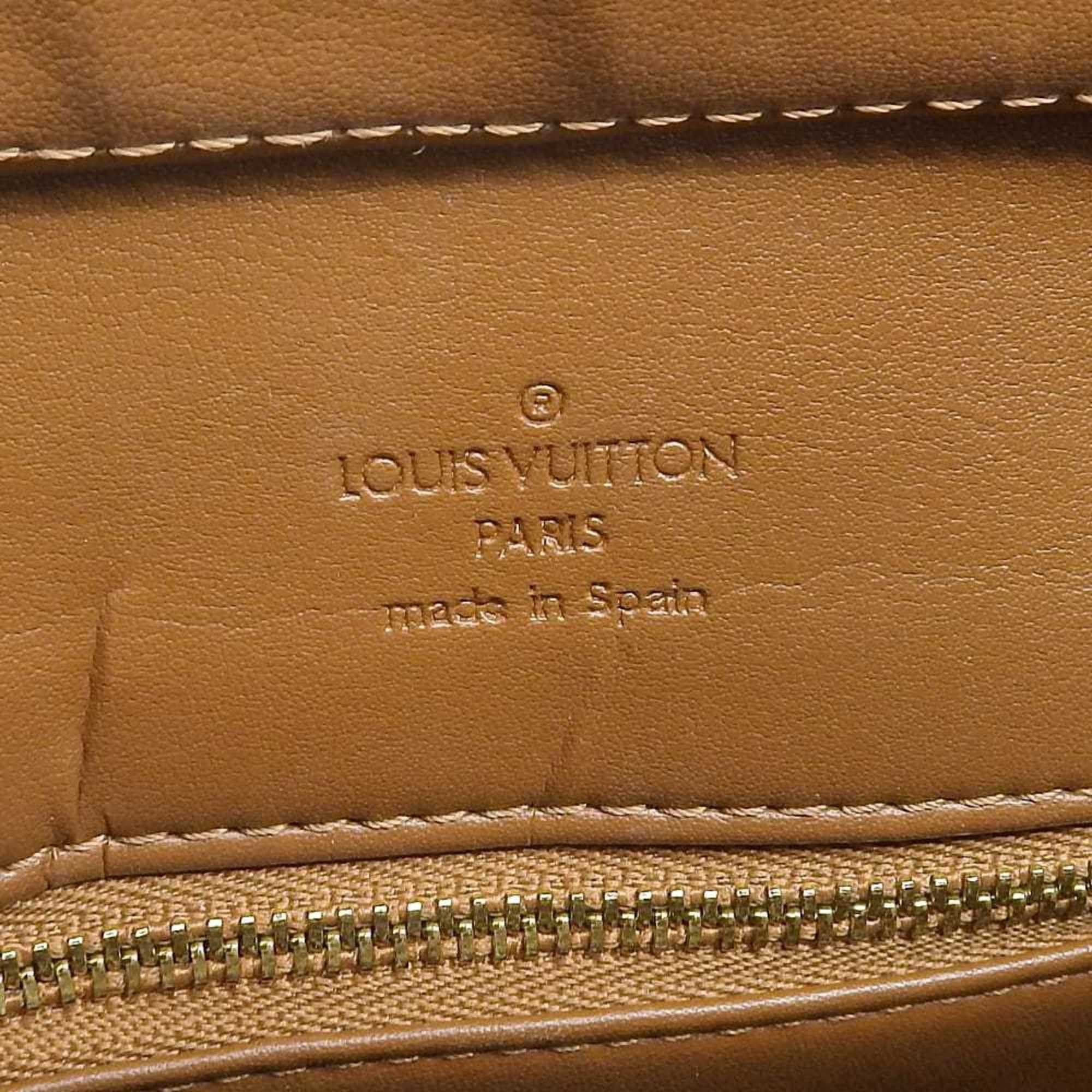 Louis Vuitton Louis Vuitton Monogram Vernis Houston M91122 Tote Bag Shoulder Bronze Size ONE SIZE - 7 Thumbnail