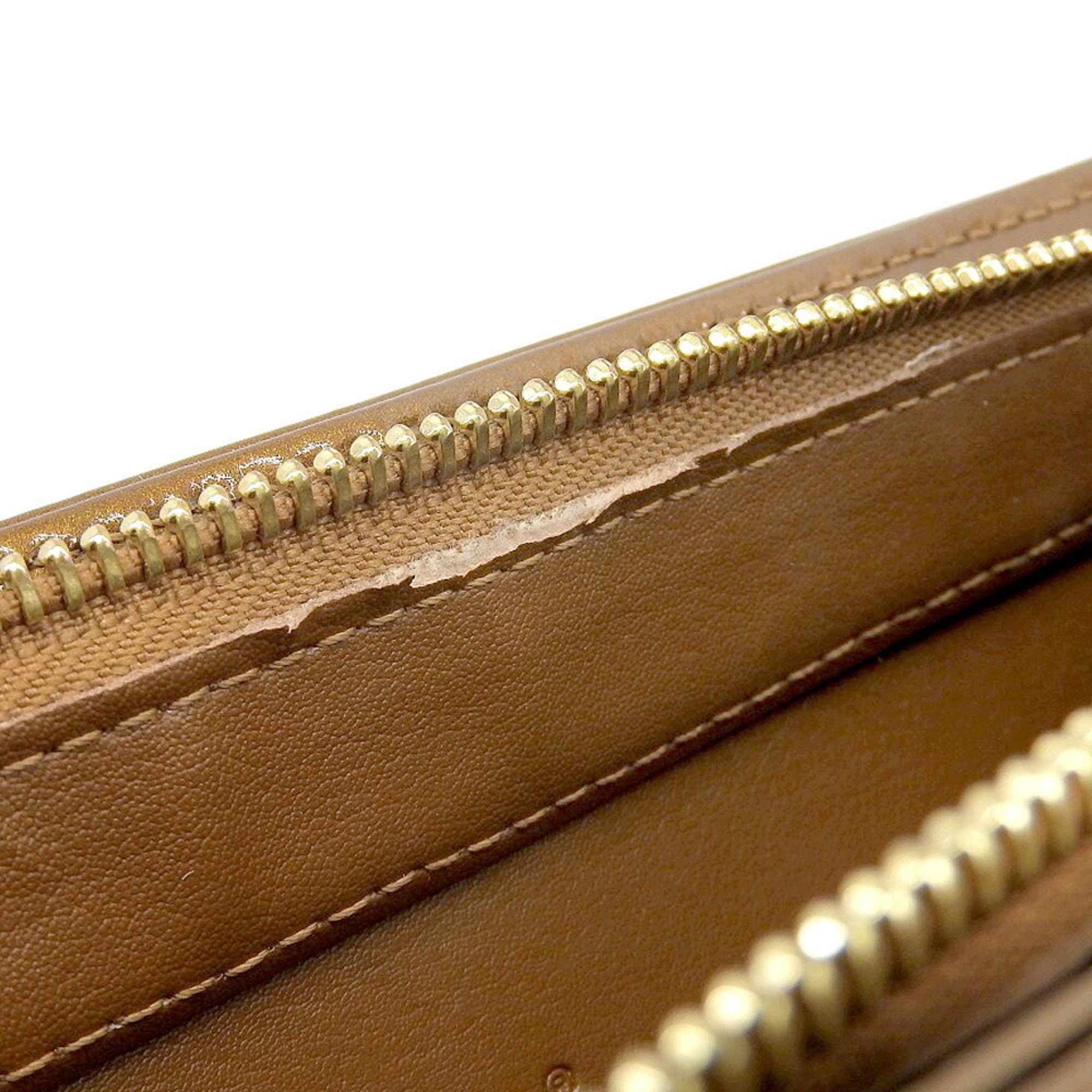 Louis Vuitton Louis Vuitton Monogram Vernis Houston M91122 Tote Bag Shoulder Bronze Size ONE SIZE - 6 Thumbnail